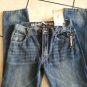 AKADEMIKS Blue denim jean pants Straight leg Relax fit blue jean pants 34WX30L