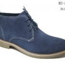 Blue High Top Sneaker Boots Mens High top Casual Dress Shoe Boot  8-12