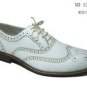 White low Top Sneaker Boots Men's low Top Casual Shoe loader oxford shoe 8-12