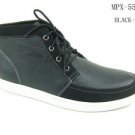 Black High Top Sneaker Boots Black High Top Casual Shoe Boot sneaker 8-12