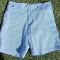 Nautica white blue pin stripe walking shorts Relax fit boat casual shorts 40W