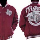 Texas Southern University Long sleeve Jacket  L-5X TSU TIGERS LETTERMEN JACKET