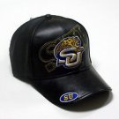 Southern University Jaguars Leather Baseball Cap Baton Rouge Southern Jaquars