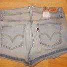 Levis blue denim jean shorts Juniors Levi's Light blue denim jean shorts SZ:5