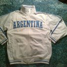 Argentina Track Jacket White Long sleeve track jacket Soccer Jacket L-3X