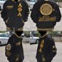 ALPHA PHI ALPHA BLACK LONG SLEEVE JACKET L-5X TWILL