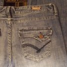 Vanity blue denim jean pante Blue jean pants Flap pocket blue denim jean W31X35L