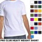 GRAPHITE GRAY SHORT SLEEVE T SHIRT by PRO CLUB HEAVY WEIGHT T SHIRT S-7X 6 PACK