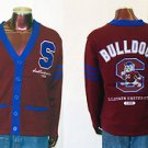 South Carolina State Bulldogs long sleeve sweater Bulldogs Cardigan sweater M-4X