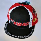 SWAC Southwest Athletic Conference black red baseball cap hat ADJUSTABLE FIT