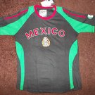 Black White short sleeve Mexico Soccer Jersey Mexico City Soccer Jersey S-2X