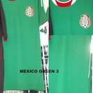 Mexico short sleeve soccer jersey Green Mexico Soccer Jersey Soccer Jersey S-2X