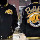 Mens Bowie State University long sleeve jacket Letterman Coat S-4X Bulldogs