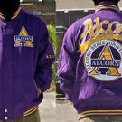 Mens Alcorn State University long sleeve jacket Letterman Coat S-4X