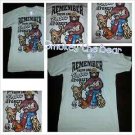 Vintage 80's Smokey the Bear short sleeve beige T shirt Forrest Animlal Print M