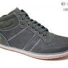 Mens High Top Boots Gray high top casual sneaker shoe boot by D.ALDO 8.5-13 NIB