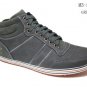 Mens High Top Boots Gray high top casual sneaker shoe boot by D.ALDO 8.5-13 NIB