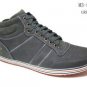 Mens High Top Boots Gray high top casual sneaker shoe boot by D.ALDO 8.5-13 NIB