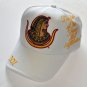 Daughters of Isis White Blue Baseball Cap D.O.I Masonic Mason Cap Egypt cap