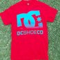 DC SHOE CO. DC SHOE RED short sleeve skater T shirt DC SHOE RED T- Shirt S