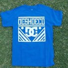 DC SHOE CO. DC SHOE BLUE short sleeve skater T shirt  DC SHOE BLUE T- Shirt S