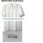 White polo shirt by Pro Club short sleeve polo shirt S-10X PRO CLUB PIQUE POLO