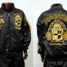 ALPHA PHI ALPHA WARM UP SUITE BLACK GOLD ALPHA PHI ALPHA JOGGING GYM SUITE S-5X