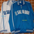 EL SALVADOR Blue Soccer Track jacket EL SLAVADOR long sleeve track jacket L-3XL