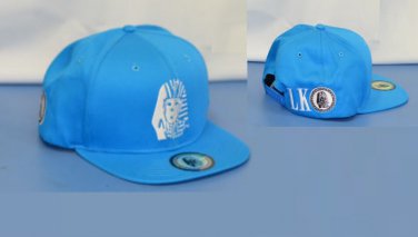 LAST KINGS BLUE SNAP BACK BASEBALL CAP LAST KINGS BASIC BASEBALL CAP HAT