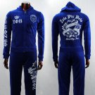 Zeta Phi Beta Blue long sleeve warm up suite Zeta Phi Beta Jogging suite S-XL