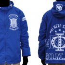 PHI BETA SIGMA WINDBREAKER JACKET PHI BETA SIGMA HOODIE JACKET WINDBREAKER  M-5X