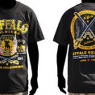 Buffalo Soldiers US ARMY black short sleeve T-shirt 9th 10th Calvary T-shirt M-5