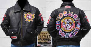 Negro League leather jacket coat Mens leather Negro League jacket Vintage M-4X