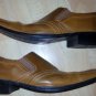 Rust Brown slip on dress shoe Miralto cognac brown slip on dress casual shoe 10