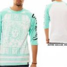 LAST KINGS MINT RHYME RAGLAN T SHIRT LAST KINGS SHORT SLEEVE T SHIRT S-2XL NWT