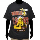 Masonic Freemason Nobel Shriner's short sleeve T-shirt Black Shriner Tee shirt