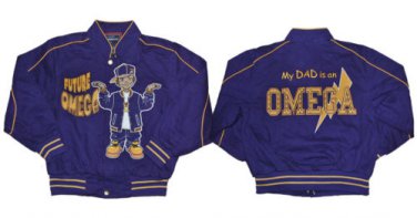 OMEGA PSI PHI PURPLE JACKET  Omega Psi Phi Kids Jacket My Dad is an OMEGA