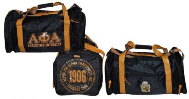 Alpha Phi Alpha Duffle Bag Running Fraternity Gym Travel Sports Luggage bag