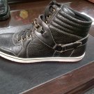 Black High Top Boots Black high top casual sneaker shoe boot by D.ALDO 8.5-13
