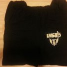Mens Black Track and field jogging pants Mens gym jogging warm up sweat pants M