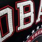 President Barack Obama Black Twill Jacket Obama Rhinestone Race Jacket 3X-4X