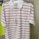 Red white stripe polo shirt by Pro Club stripe short sleeve polo shirt S-7XL NWT