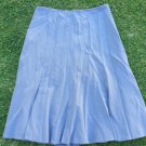 Women's gray office casual dress skirt Worthington strectch polyester skirt 10