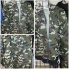 camouflage Up Hooded Sweatshirts PRO CLUB Adult Zip Up Hoodie Hoody sweater S-7X