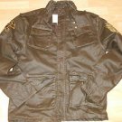 Mens brown long sleeve jacket by Kanji quater length long sleeve Jacket XL