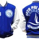 ZETA PHI BETA WOOL VARSITY JACKET ZETA PHI BETA BLUE WHITE VARSITY JACKET S-4X