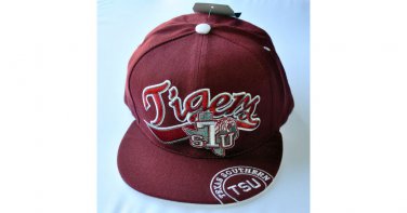 Texas Southern University Snapback Baseball Cap Hat Texas Southern Tigers