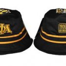 ALPHA PHI ALPHA BLACK GOLD BUCKET HAT BOONEY SAFARI HAT WOODS BUCKET CAP