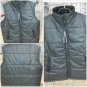 PRO CLUB Mens Solid Black Sleeveless Vest Jacket Mens Black Casual Vest S-7X