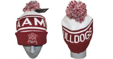 Alabama A&M University BALL BEANIE CAP HBCU COLLEGE SKI CAP SKULL CAP BEANIE